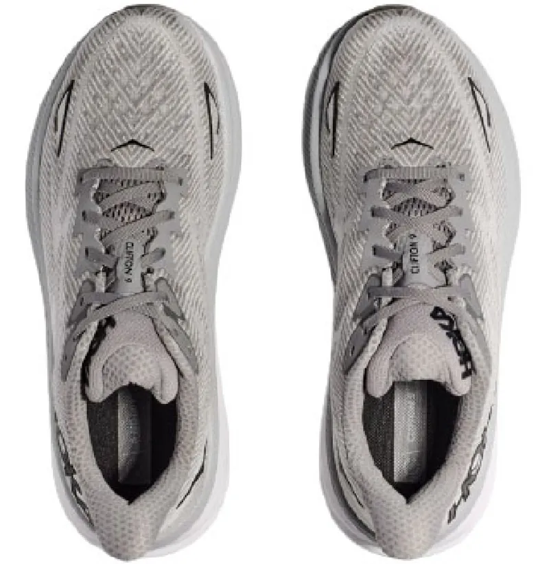 Hoka One One Men's Clifton 9 Harbor Mist/Black - WIDE-6
